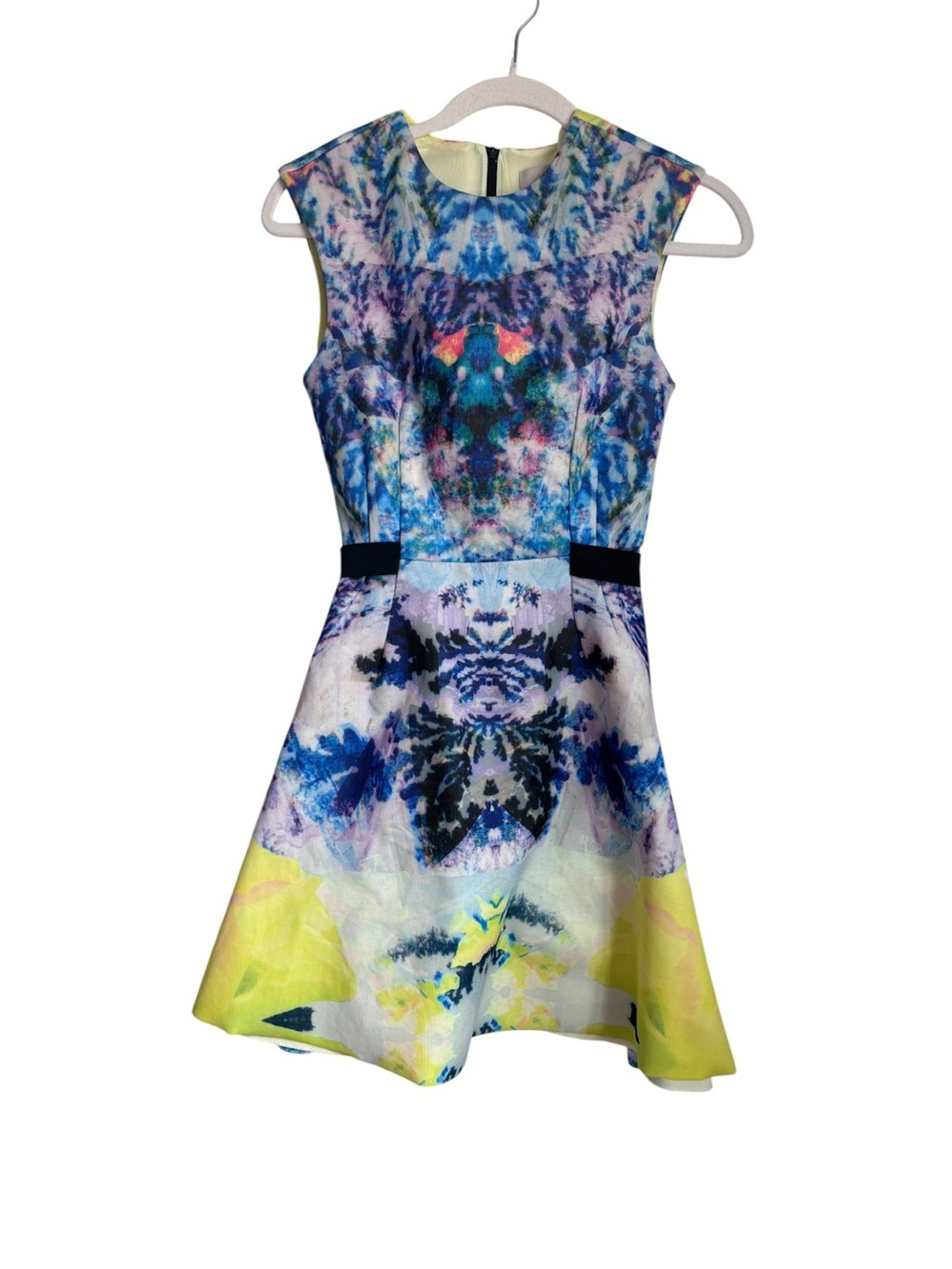 H&M Multicolor Mini Sleeveless Dress